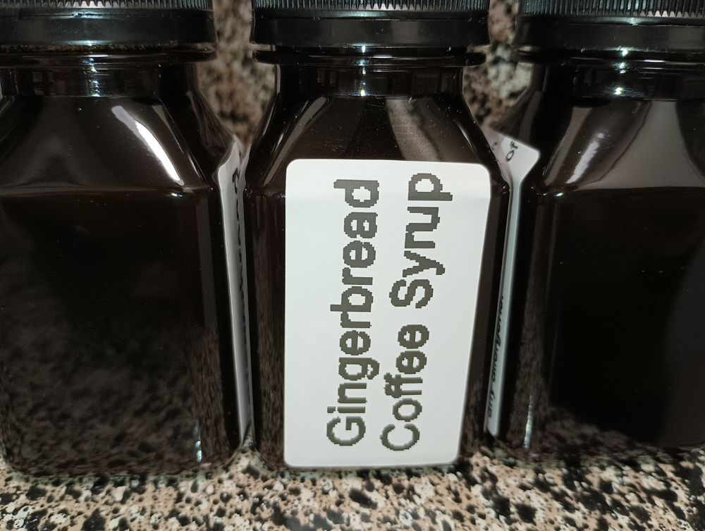 Gingerbread Coffee Syrup 12oz.